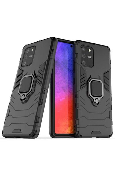Dali Protective case compatible with Realme 12 Pro/12 Pro Plus, Silicone Shield, with magnetic ring, rein