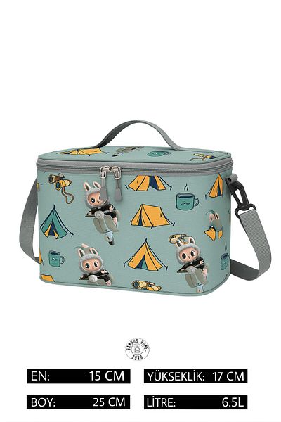 Bambus Home Луксозна чанта за обяд Labubu Character Thermos