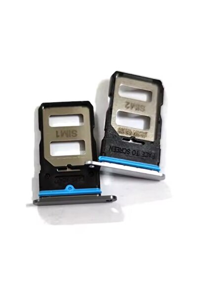 Dali Compartiment SIM compatibil cu Xiaomi Mi 10T Pro, Metal, Argintiu