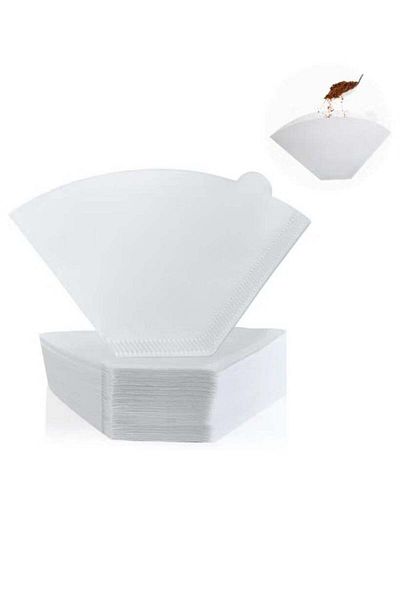 unbranded Filter Paper 02 for American Coffee Drip, 100 Pieces