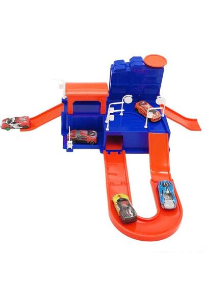 BYCEGU سبيد ريسر جراج مع 5 سيارات