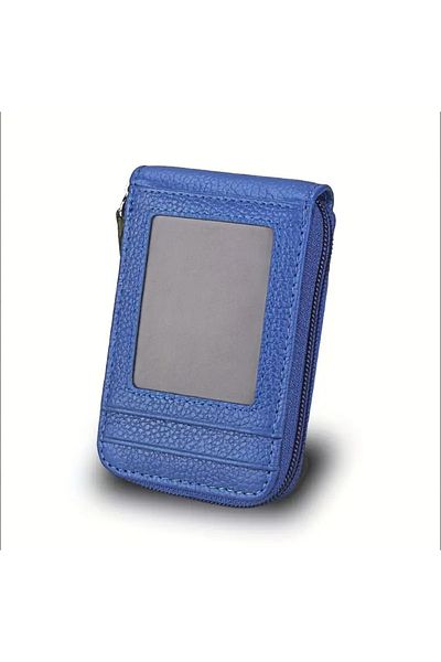 ORGANICYOU Yiwu Credit Card Wallet for Women, Multi Card Holder Wallet with Id Window Rfid Protected