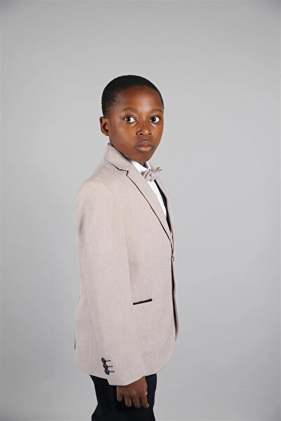 Ugly Duck 03-08 Years Linen Jacket Set - Beige