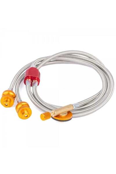 FAMİLY Gas Hose Connector 2 Lines with Valve