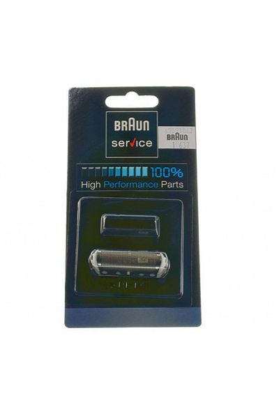 Braun Grilaj/Folie de taiere pentru aparat de ras 67091062, alb