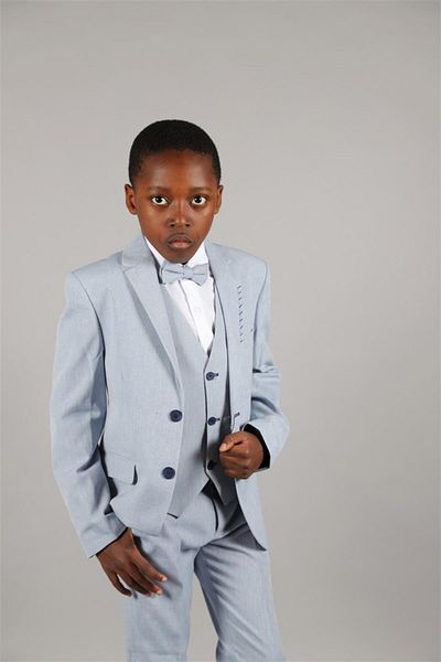 Ugly Duck 03 - 14 Years Old Boy's Blue Collar Detailed Jacket Suit
