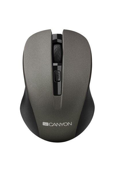 CANYON Mouse CNE-CMSW1G, USB, Wireless, Grey