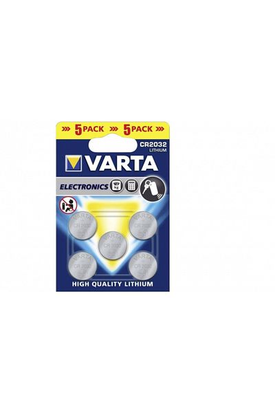 Varta Set 5 Baterii tip buton CR2032, litiu