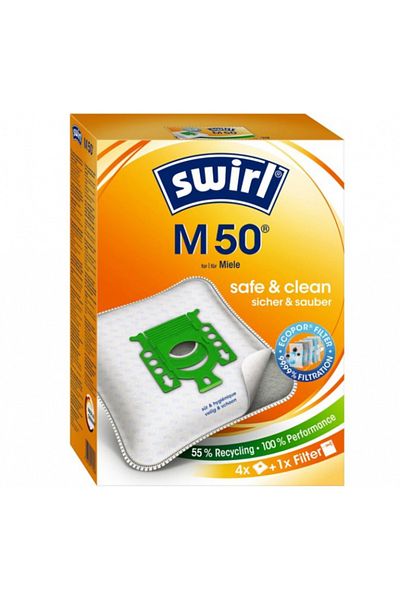 Swirl Set 4 saci aspirator M50 pentru Miele F/J/M