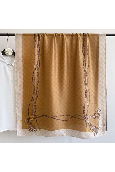 Webinay Home Εισαγόμενο Voile Silk Shawl Νέας σεζόν Νέο μοτίβο