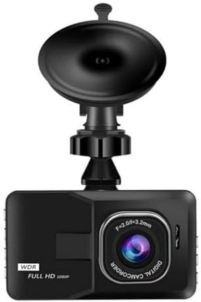 Generic 1080P Full HD Dash Cam – 170° Wide Angle, Night Vision, 3" Display, DVR Box