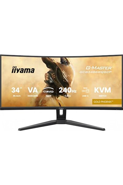 IIYAMA Monitor Gaming VA LED, Iiyama, 34 inch, GCB3486WQSCP-B1