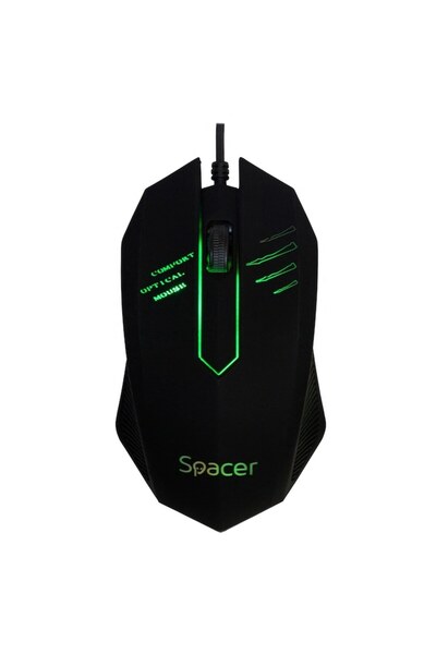 Spacer Mouse Spacer, RGB Lighting, Black