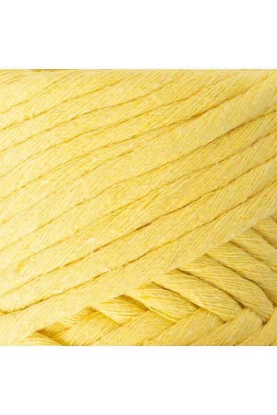 MBB ETİCARET La Mia Boho Lemon Yellow Twist Macrame Lanyard - L186 - 34206