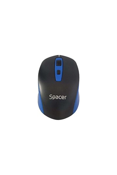 Spacer Distanțier MOUSE, PC sau NB, wireless, 2.4GHz, optic, 1600 dpi, 4/1 butoane/derulare, negru și albastru, liliac