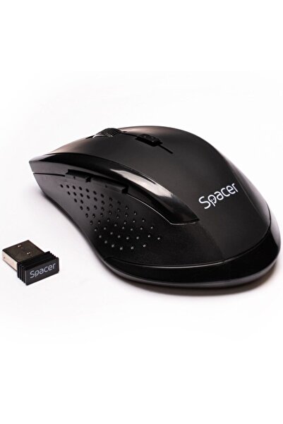 Spacer Wireless Optical Mouse SPMO-291, Black