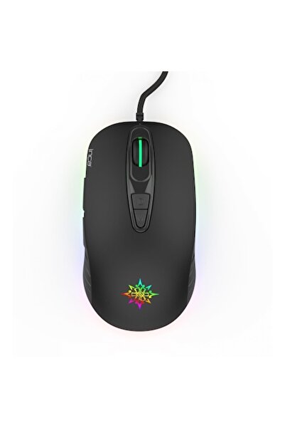 Inca Mouse gaming cu fir, Inca, USB, Optic, 3200 dpi, Negru