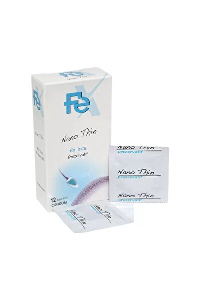 Fe Ultra Thin Süper İnce Prezervatif 12'li