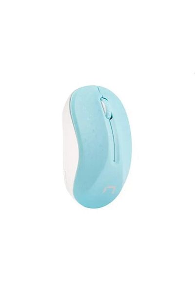 Natec Mouse wireless Natec, 1600 DPI, Albastru/Alb