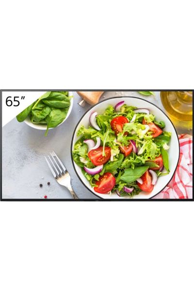 Sony Professional IPS LED Screen 65" FW-65BZ35L, UHD 3840 x 2160, HDMI, Speakers Black