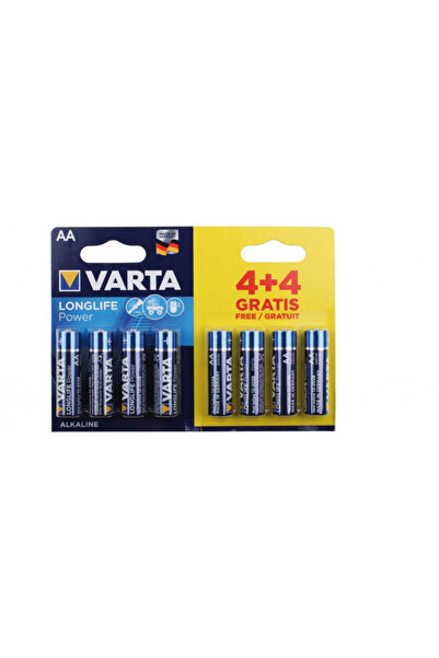 Varta Set 8 baterii LongLife Power LR06/MN1500, AA