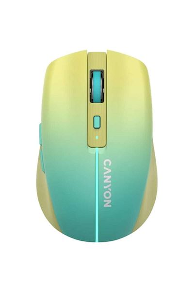 CANYON Mouse wireless MW-44, rechargeable, Yellow-Blue