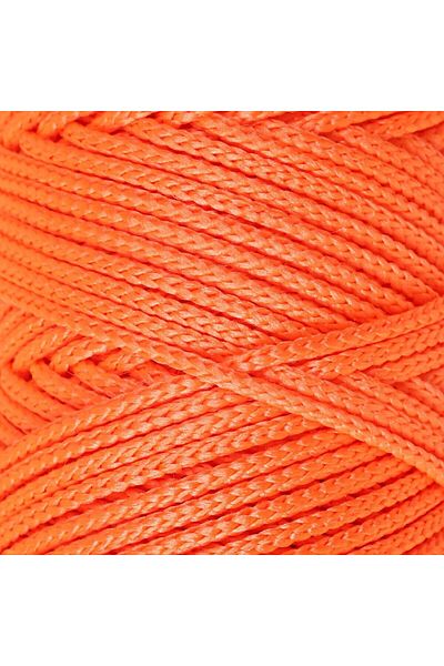 MBB ETİCARET Loren Macrame Neon Orange Hand Knitting Yarn - L113