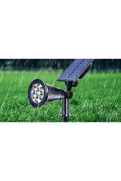 qwell مصباح حديقة زرع شمسية