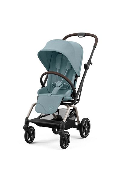 Cybex Gold Carucior Cybex Eezy S Twist+2 Taupe/Stormy Blue
