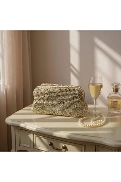 Creatif La Femme Creatif yazlık gold burslu çanta