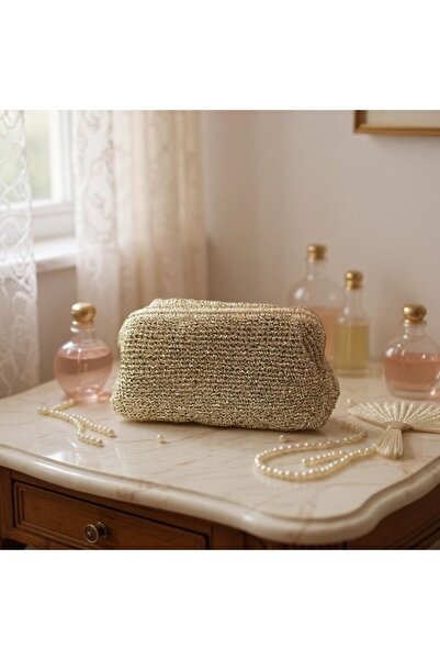 Creatif La Femme Creatif yazlık gold burslu çanta