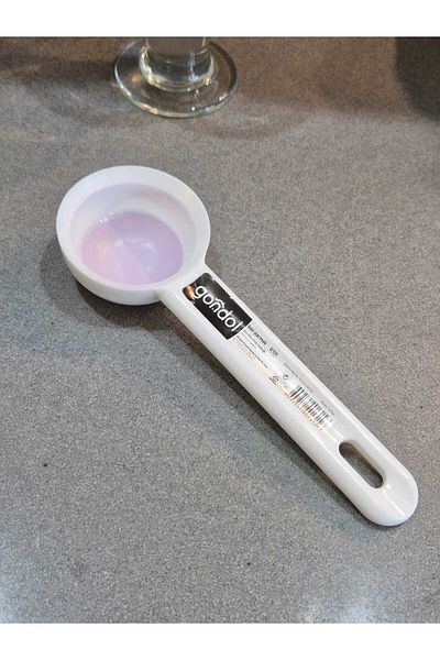 Gondol Thumb Ice Cream Spoon 1 Piece, Ice Cream Spoon Press-Finger Gray