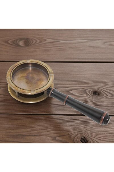 Kuzey Tacı Brass Ashtray Stylish Decorative