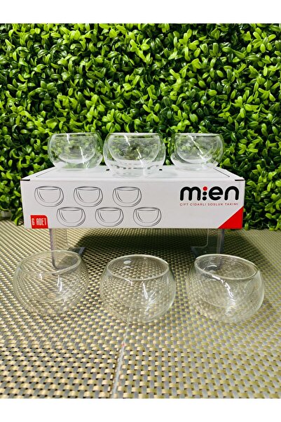 LİLA HOME SUNUMLUK-SOSLUK CAM CİDARLI DÜZ 6'LI