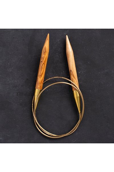 MBB ETİCARET Addi Olive Wood 12 mm 100 cm with Olive Wood Line