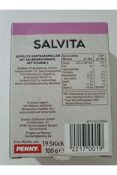 PENNY Salvita Salbei Mite Salbei Extract 100g
