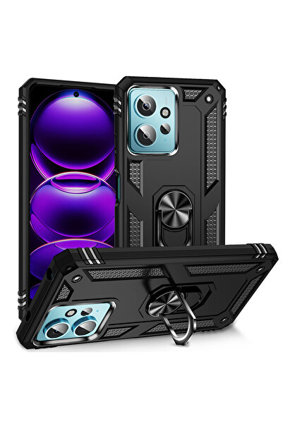 Cep Plus غطاء حماية CPPL Vega لهاتف ريدمي نوت 12 الجيل الرابع - أسود