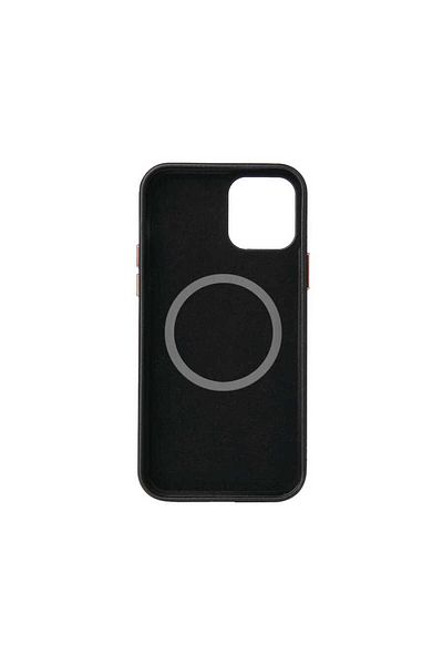 Cep Plus حافظة CPPL Leathersafe اللاسلكية المتوافقة مع هاتف iPhone 12 Mini - وردي