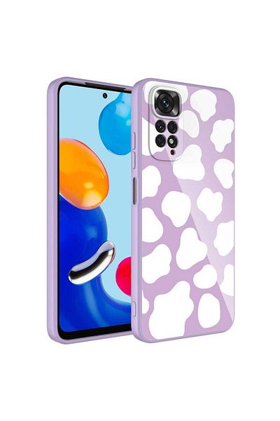 Cep Plus حافظة Redmi Note 11 العالمية من السيليكون الصلب المزخرف مع غطاء إيبوكسي CPPL لحماية الكاميرا - NO3