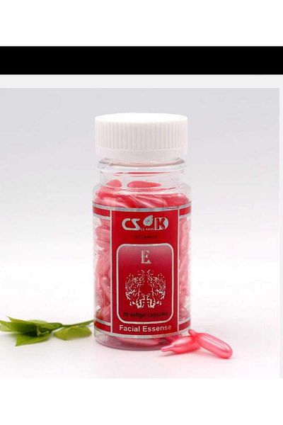 Vitamin 90 Capsules Vitamin E Skin Whitening Anti-Wrinkle Facial Serum