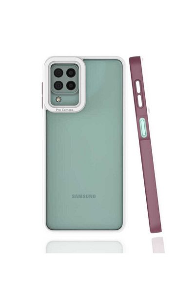 Cep Plus Galaxy M32 Case Cppl Mima Cover - Plum