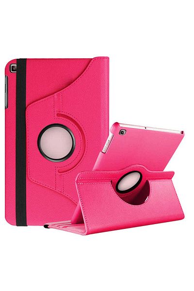 Cep Plus Galaxy Tab a 10.1 (2019) T510 Compatible Cppl Rotatable Stand Case-Pink