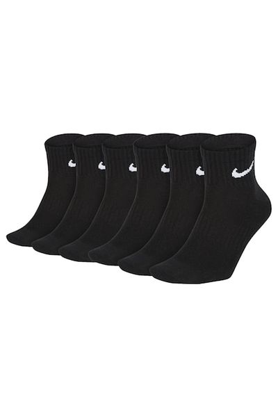 Nike , Set de sosete unisex Everyday - 6 perechi, Negru, S