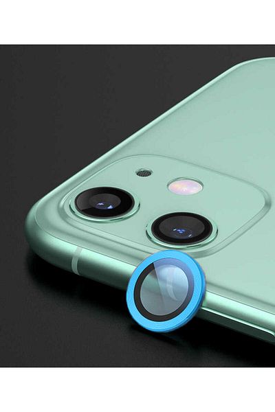 Cep Plus iPhone 12 Compatible Cppl Cl-02 Camera Protector-Blue