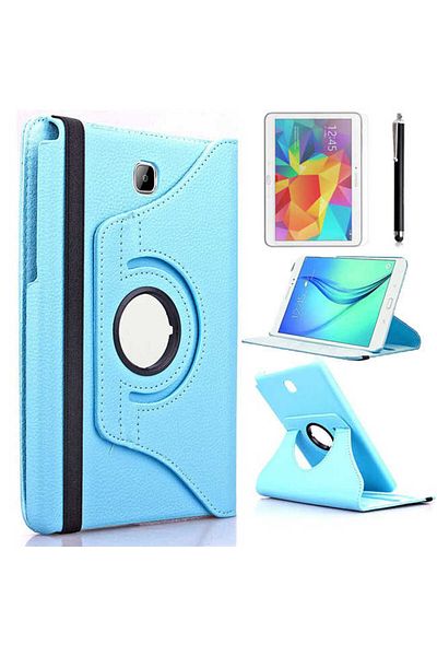 Cep Plus Galaxy Tab a T580 10.1 Compatible Cppl Rotatable Stand Case-Blue