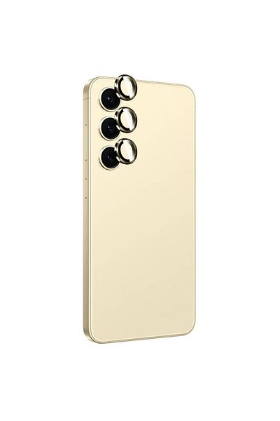 Cep Plus Galaxy S24 Cppl Titanium Premium Thtterli Camera Lens Protector-Yellow