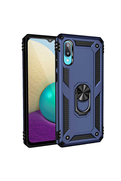 Cep Plus غطاء حماية لهاتف جالاكسي A02 من سي بي بي إل فيجا - أزرق