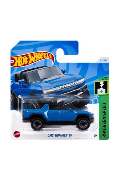 HOT WHEELS Masinuta Metalica Hot Wheels, GMC Hummer EV, 1:64, Albastru