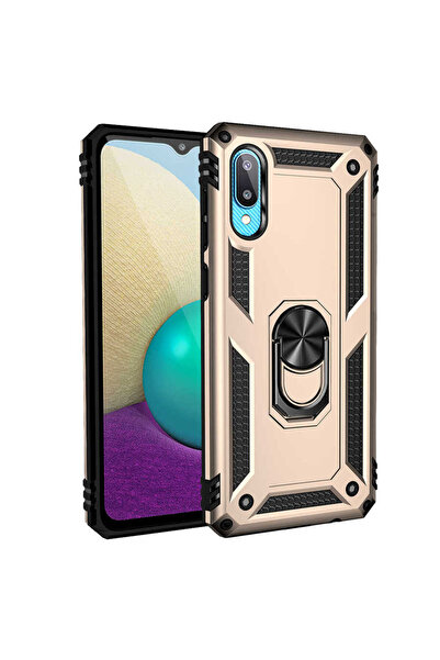 Cep Plus غطاء حماية لهاتف جالاكسي A02 من سي بي بي إل فيجا - ذهبي