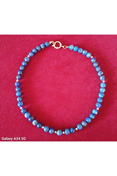 Durush Collection قلادة بتصميم لابيس من الحجر الطبيعي